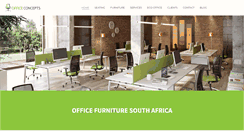 Desktop Screenshot of chaircraft.co.za